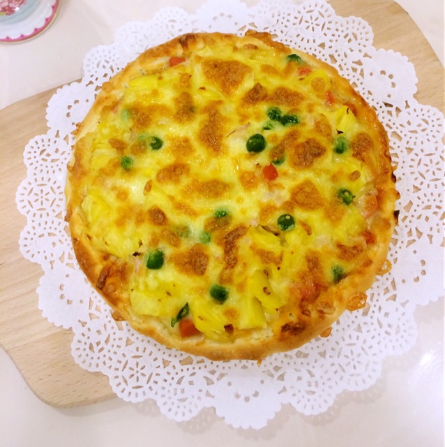夏威夷pizza（附饼底冷冻法）