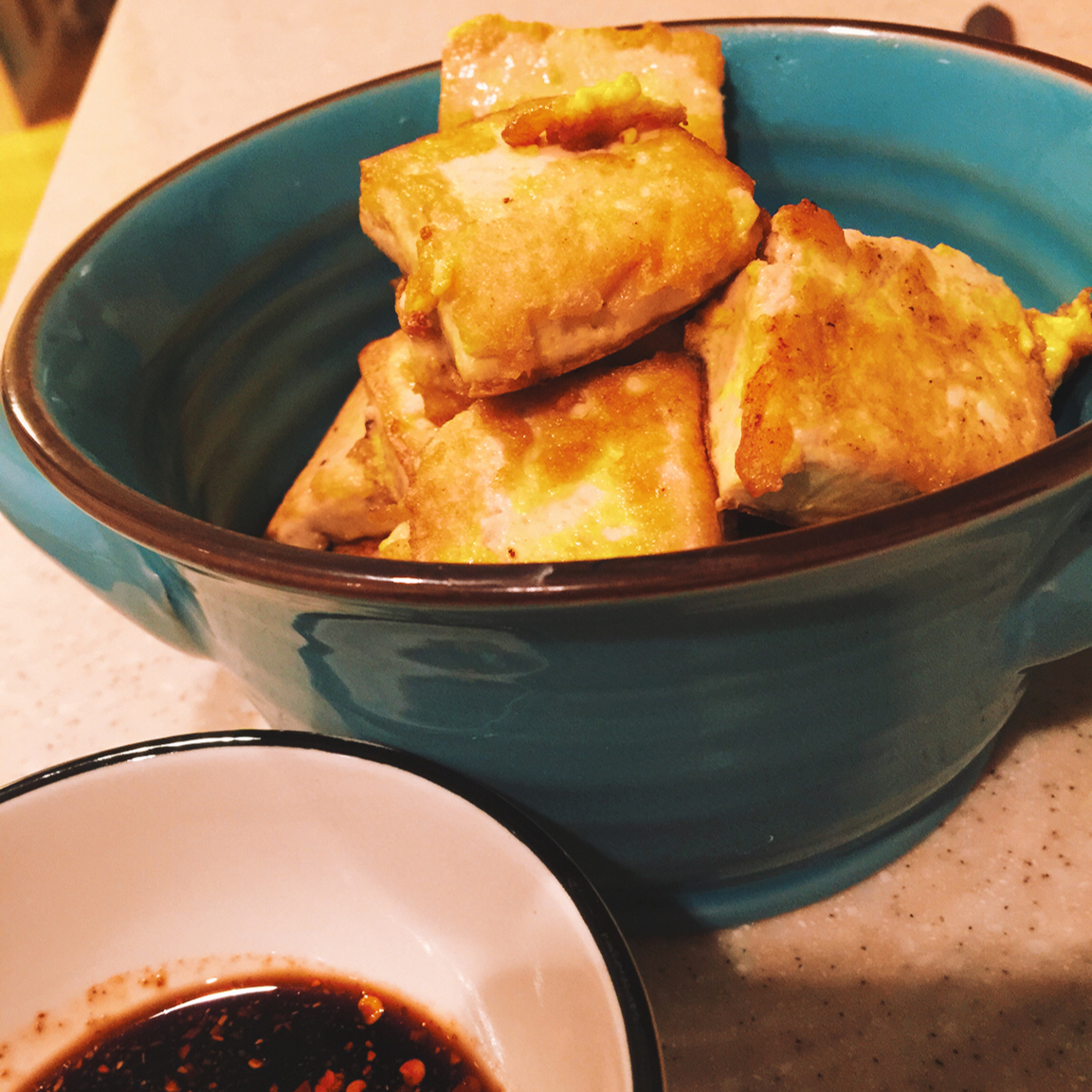 香煎豆腐