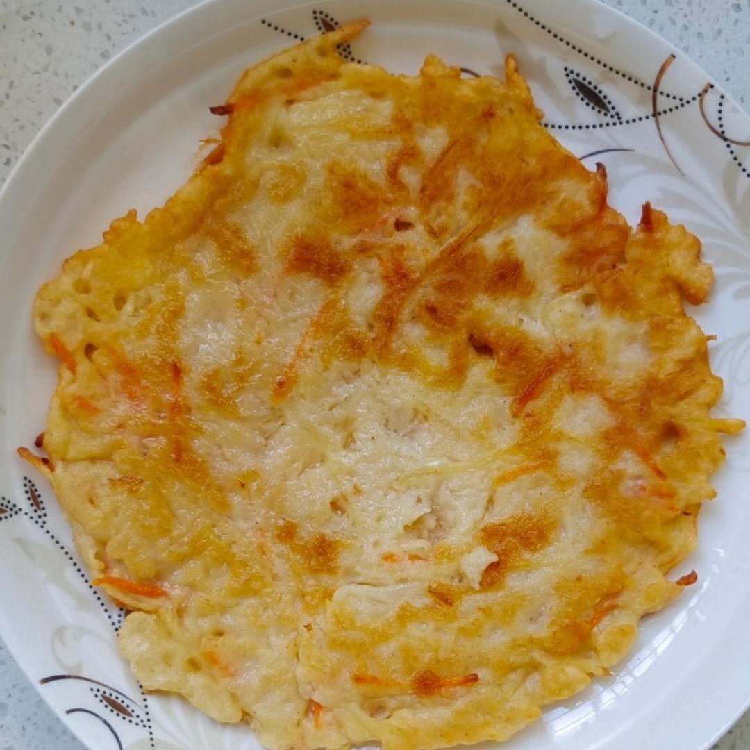 土豆丝鸡蛋饼