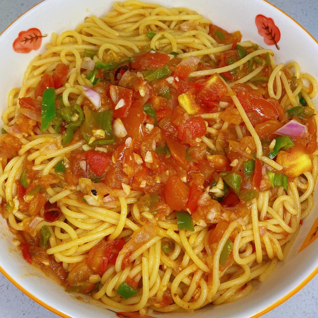 超级美味的番茄意面🍝的做法