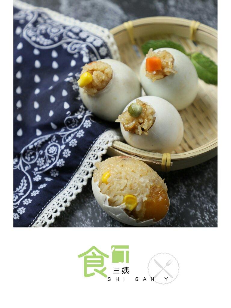 鸭蛋糯米饭