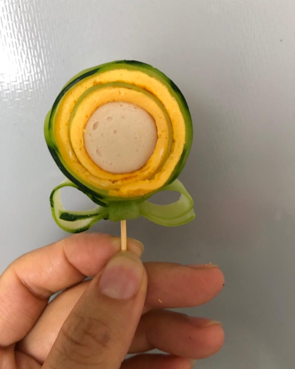 便当扮美神器——黄瓜棒棒糖