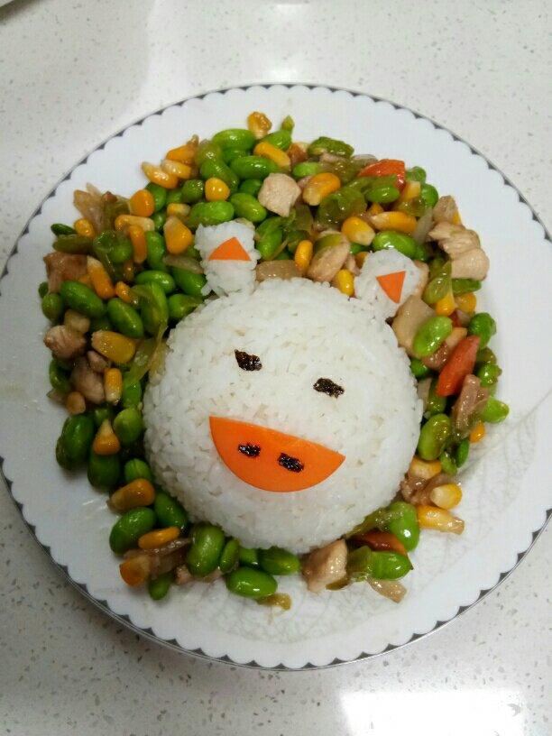 咖喱南瓜时蔬饭