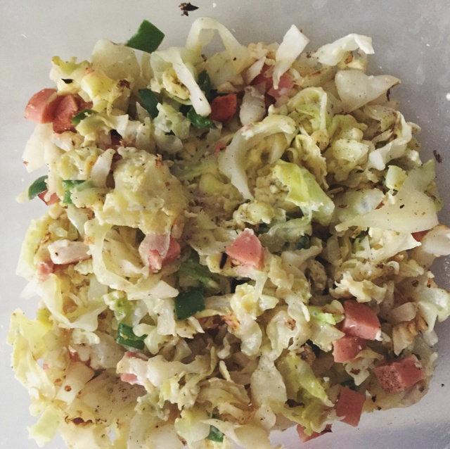 无油低脂蔬菜烘蛋