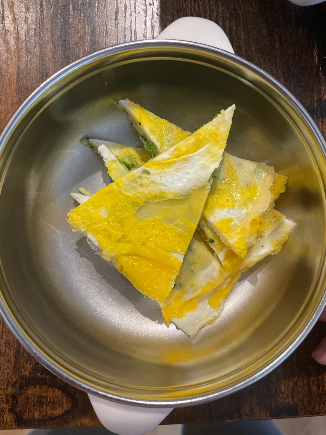 快手营养早餐  香煎鸡蛋饼 儿童早餐 宝宝辅食 小学生早餐