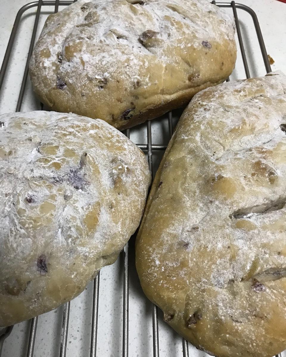 全麦核桃包～软欧包