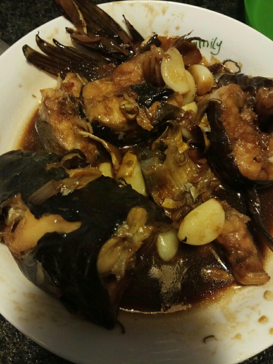 红烧鮰鱼懒人烧法（不用开油锅）味道灵的不得了