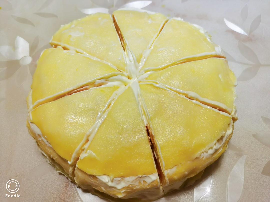 零基础做芒果千层蛋糕（8寸）