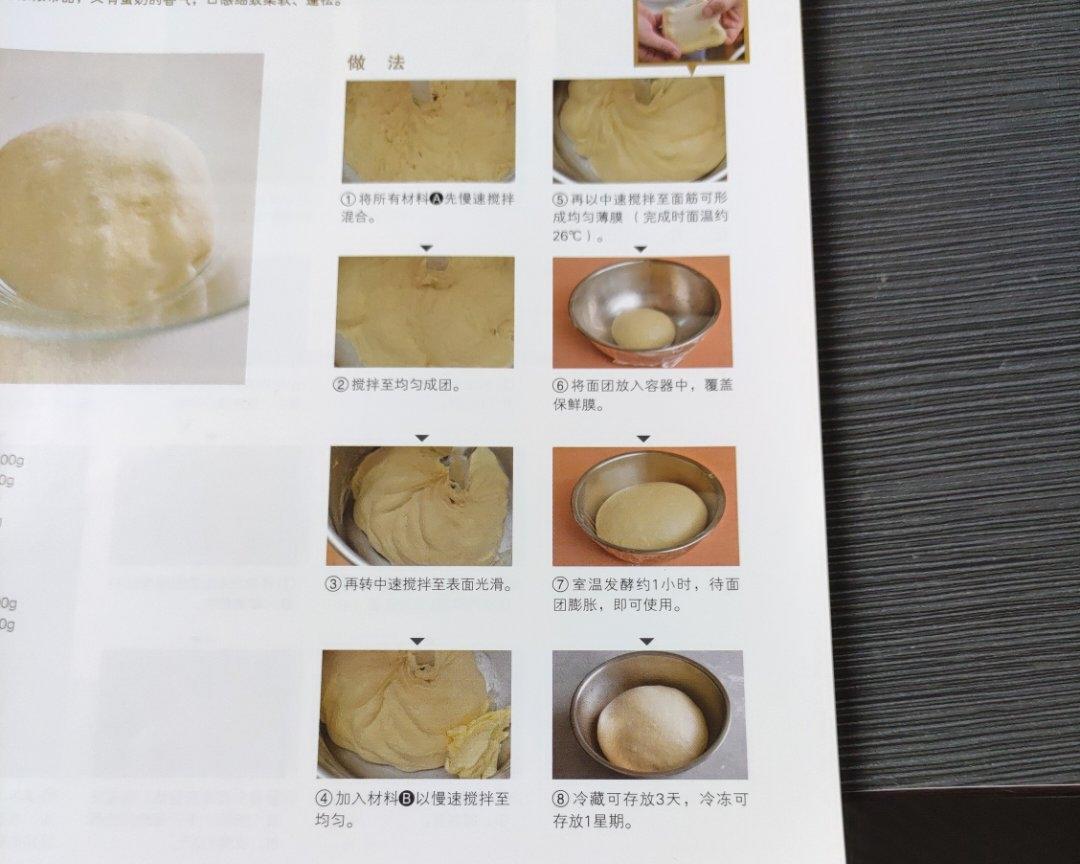 纯奶手撕吐司的做法 步骤1