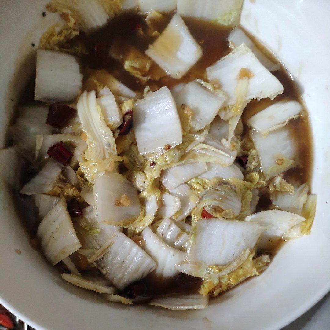 爆下饭的酸辣白菜（零难度）