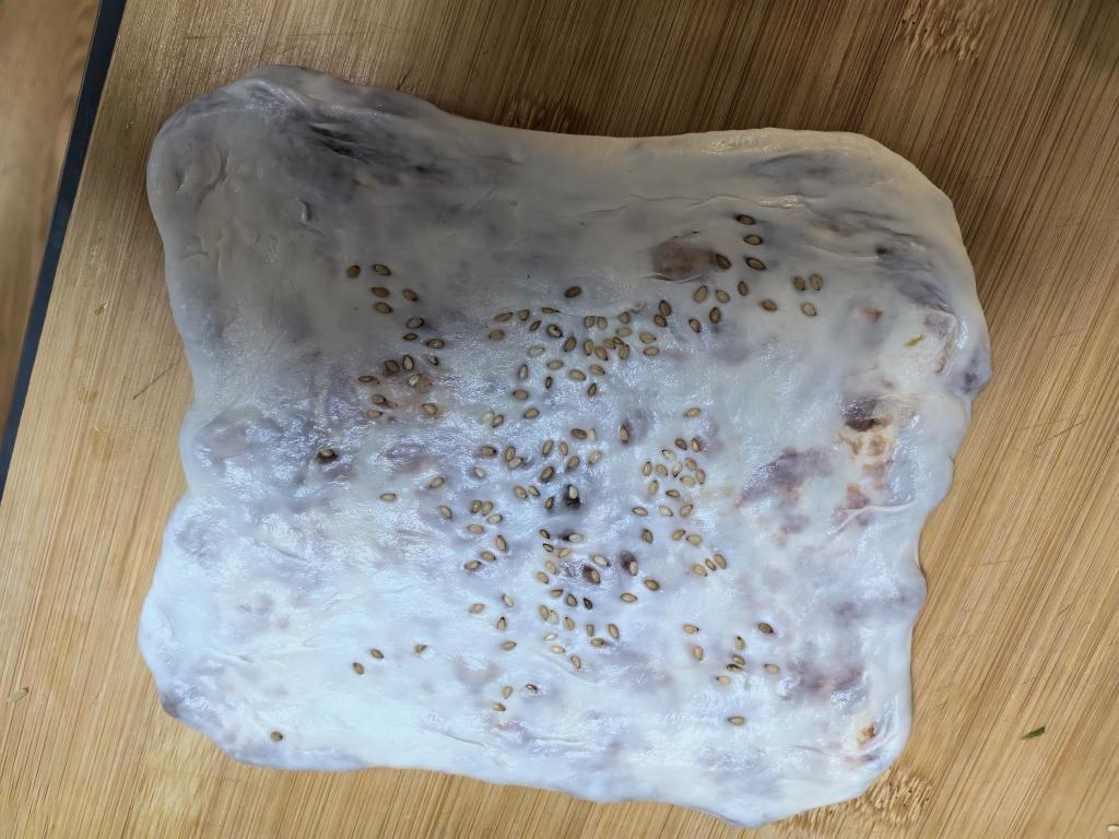 葱花肉沫饼