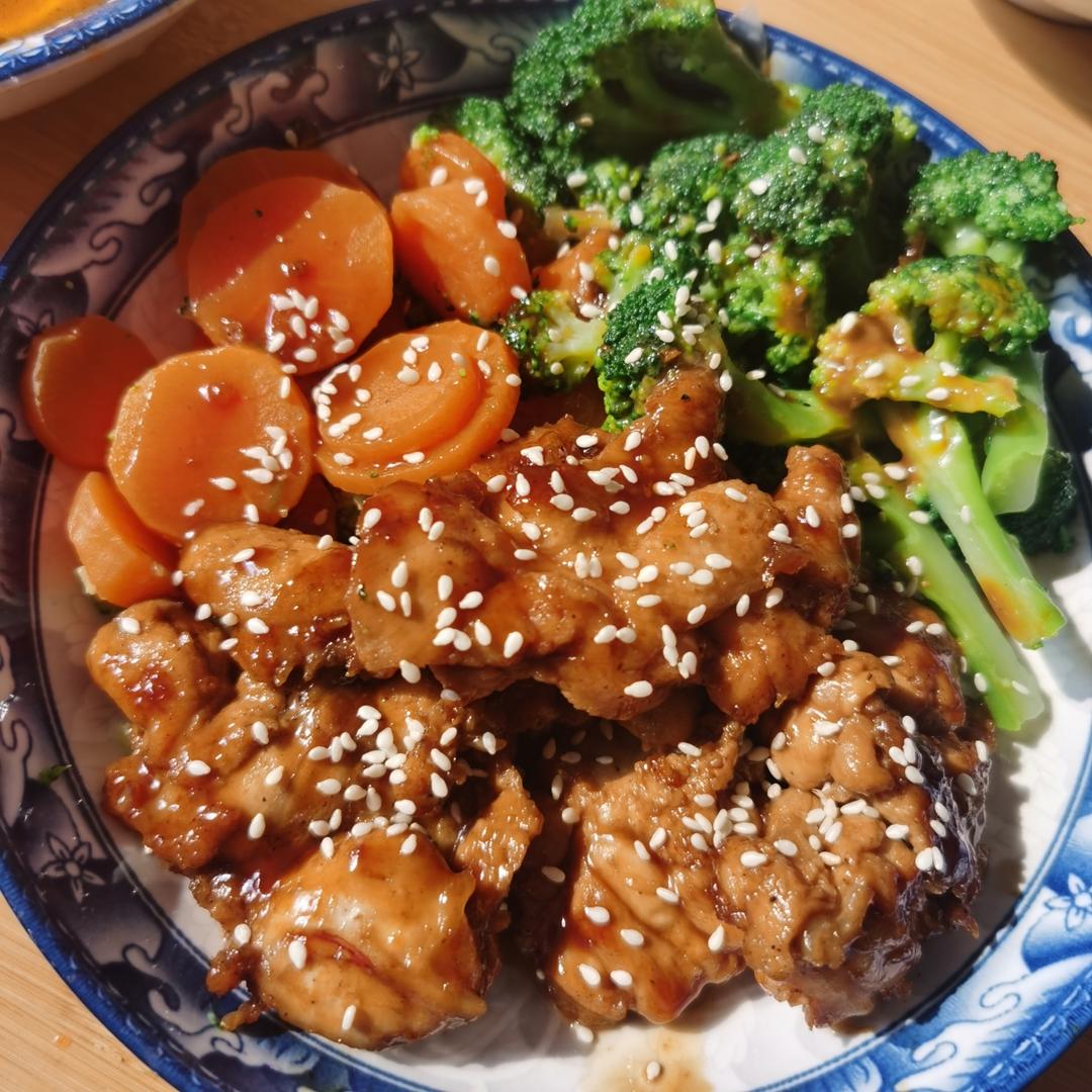 照烧鸡腿饭