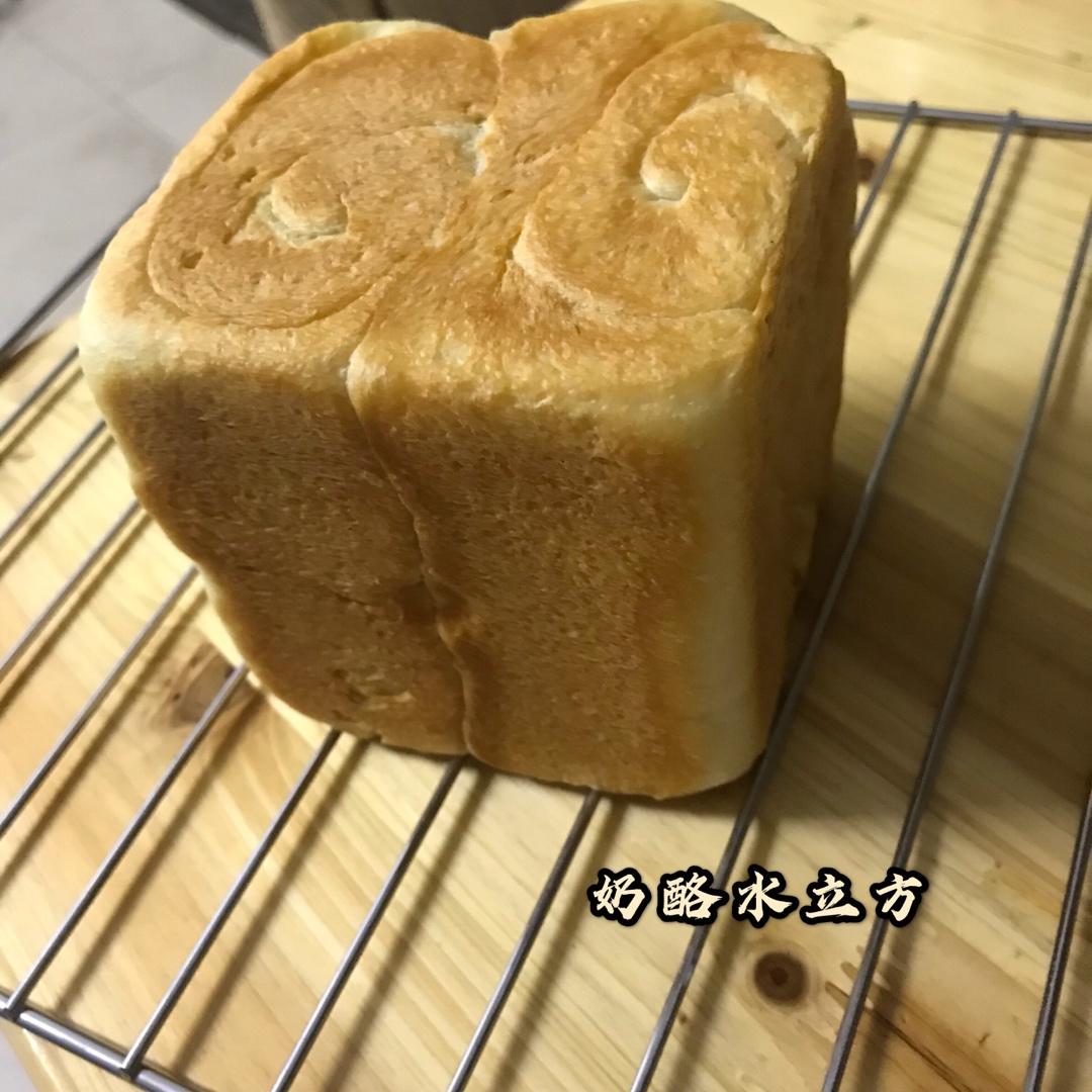 完美立方体---直接法奶酪小吐司