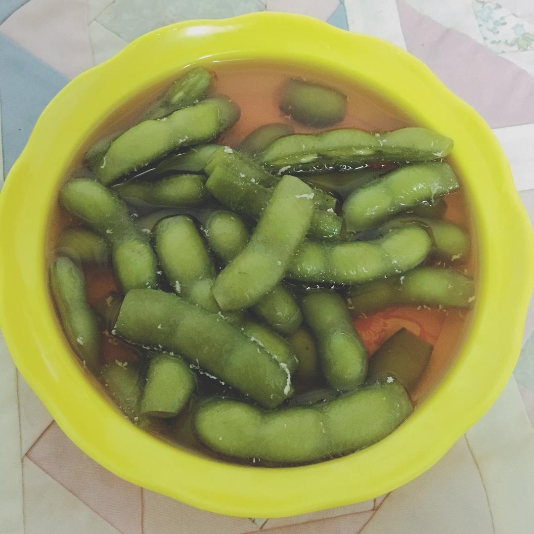 糟卤毛豆