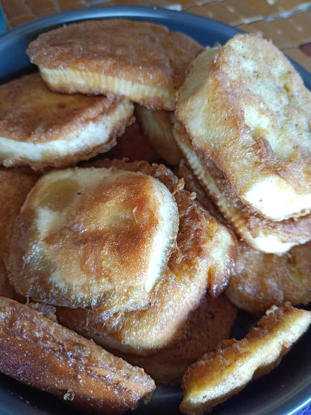 家常油煎馒头片儿的做法