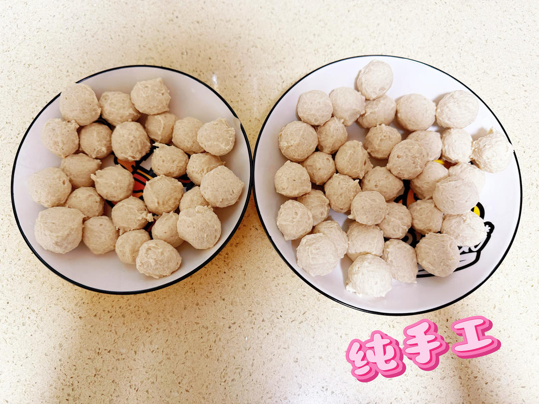 鸡胸肉丸子，超Q弹