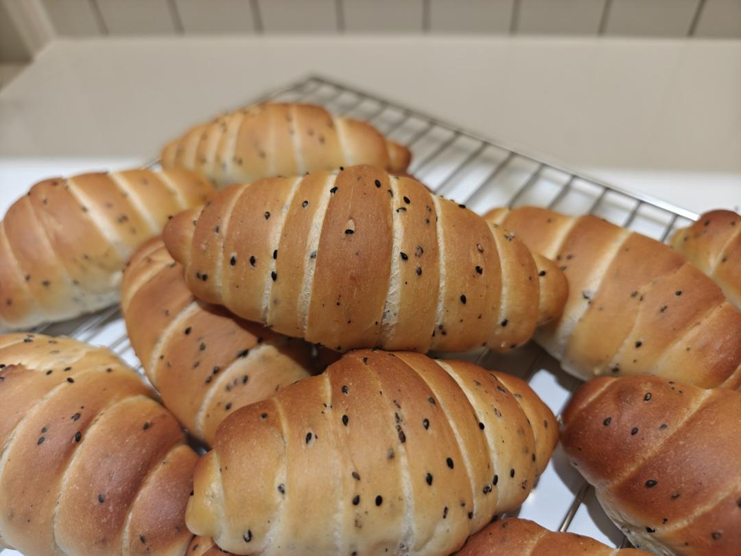 这个芝麻海盐卷我真的太爱了，你们赶紧做起来！