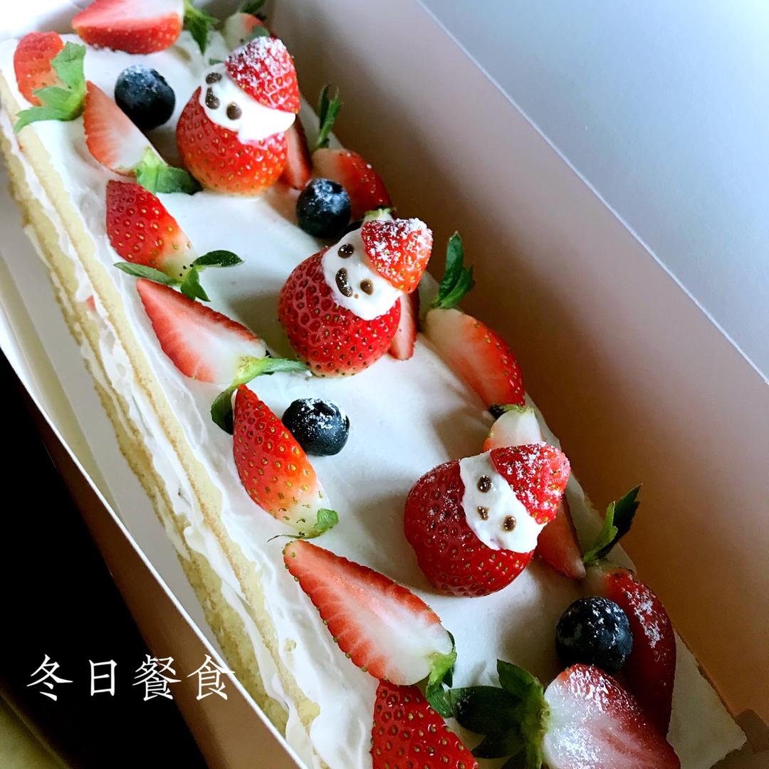 草莓城堡蛋糕