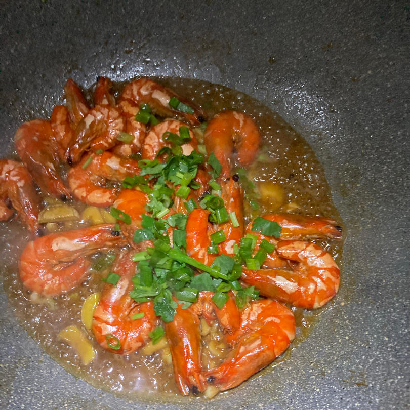 干烧大虾（黑虎虾）