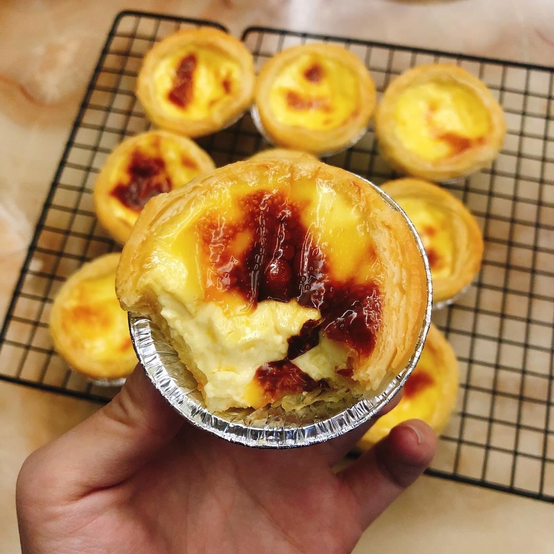 教你做和KFC一样超级好吃的【葡式蛋挞】，吃了根本就停不下来吖