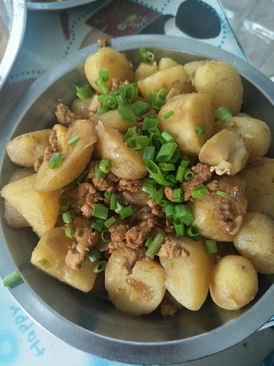 土豆肉末