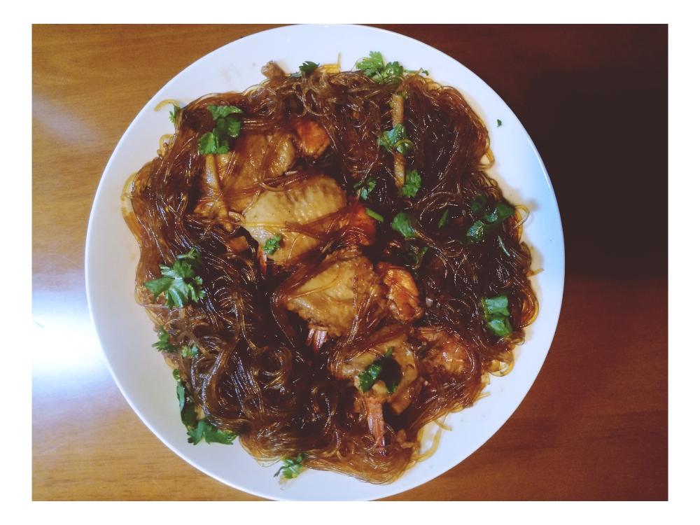 粉丝鸡翅包虾