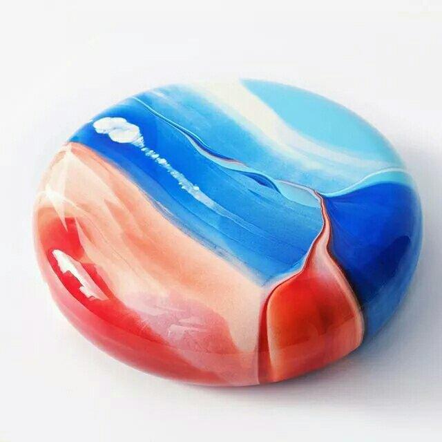 豹纹淋面蛋糕配方