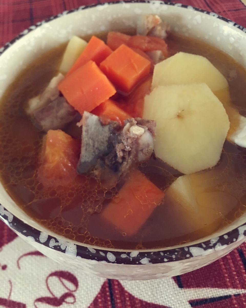 西红柿土豆炖牛肉