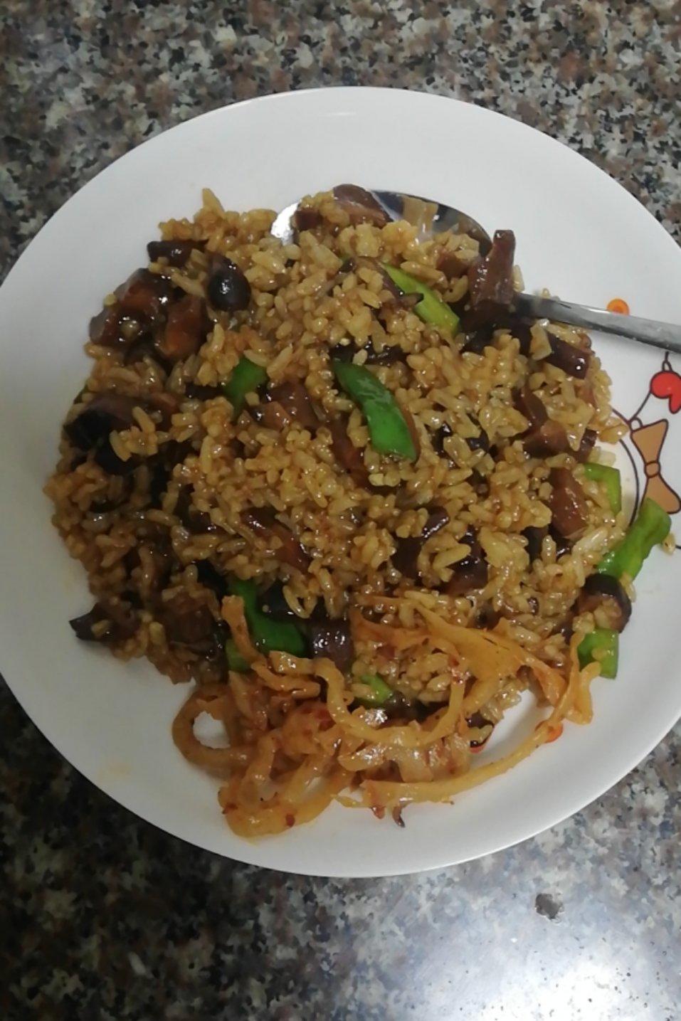 香菇油饭