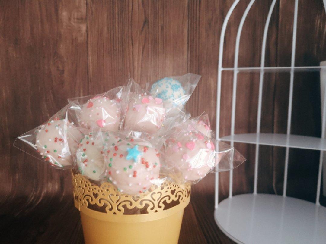 巧克力棒棒糖蛋糕