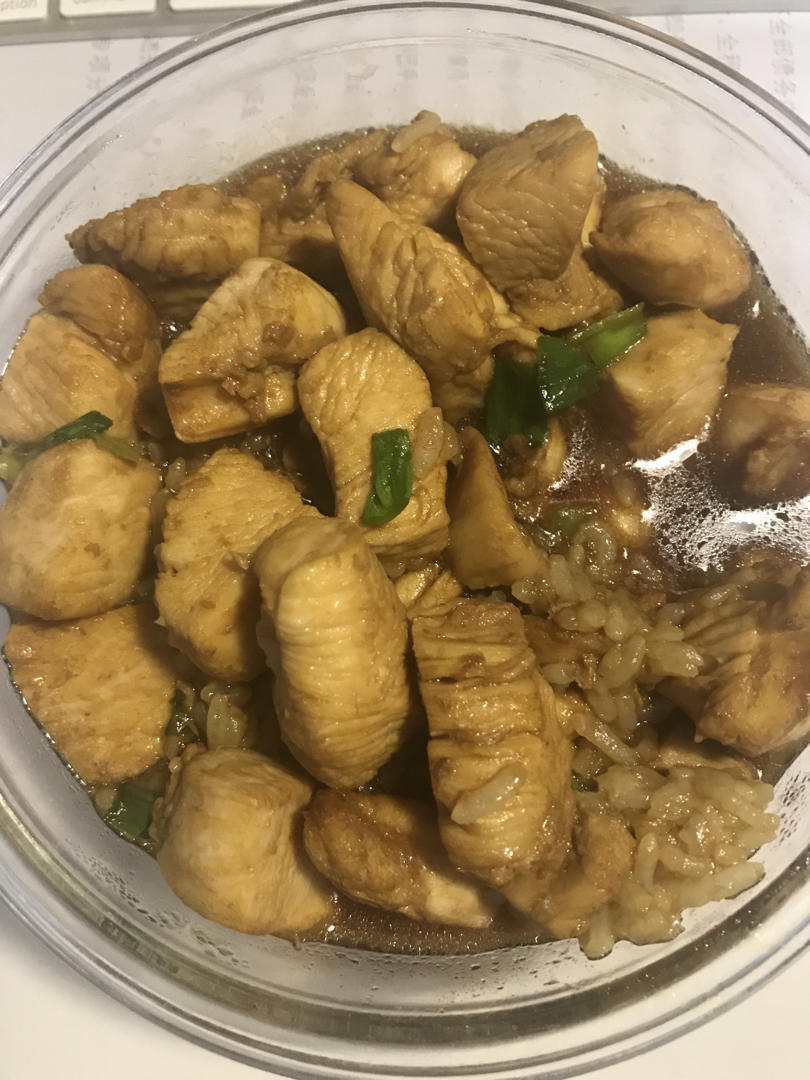 日式碎鸡饭