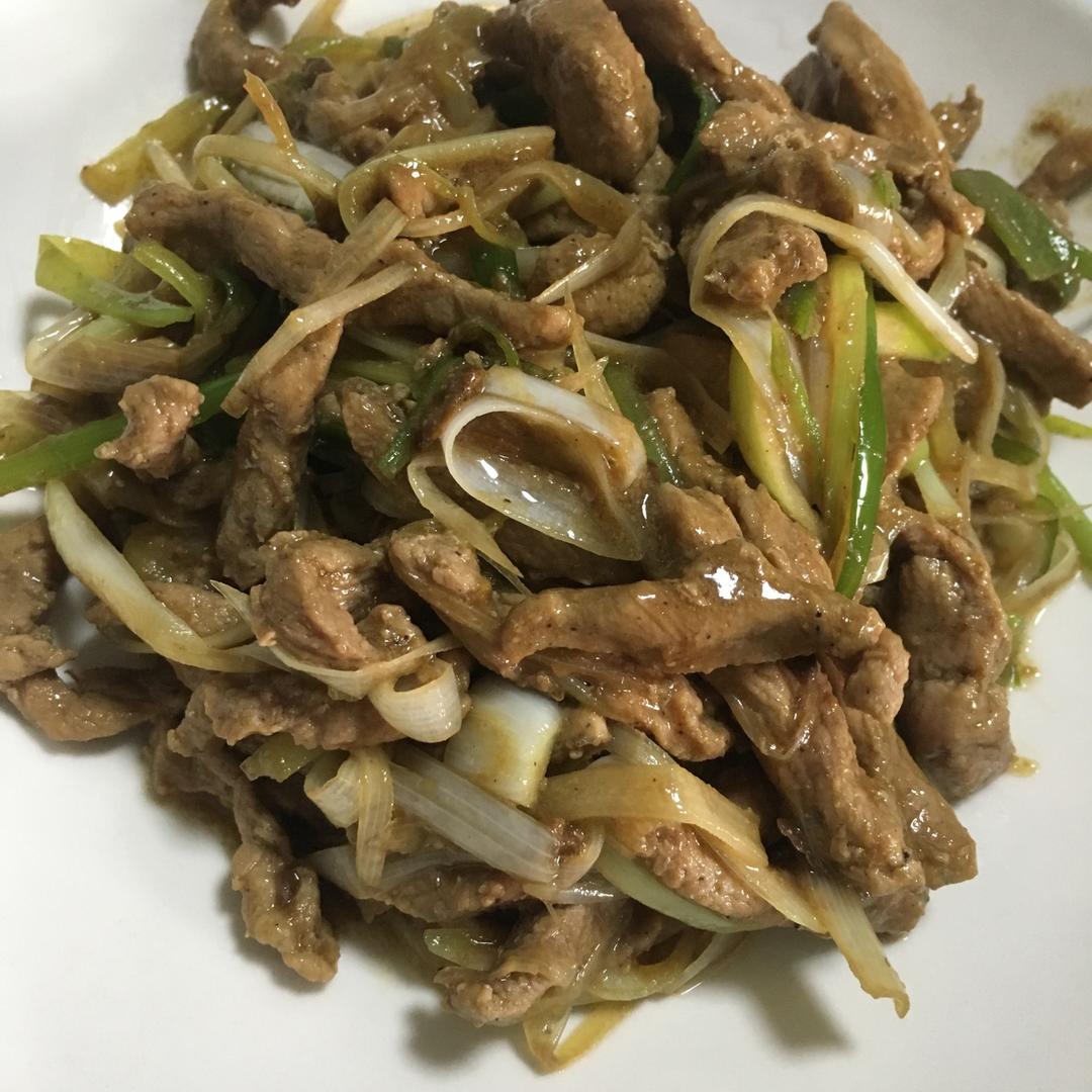 厨娘小莹莹吖做的葱爆鸭丝