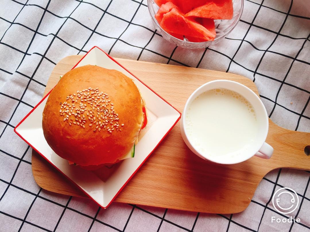 汉堡（基础汉堡胚做法）