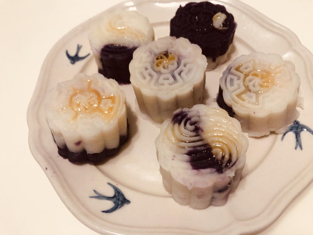 紫薯山药糕