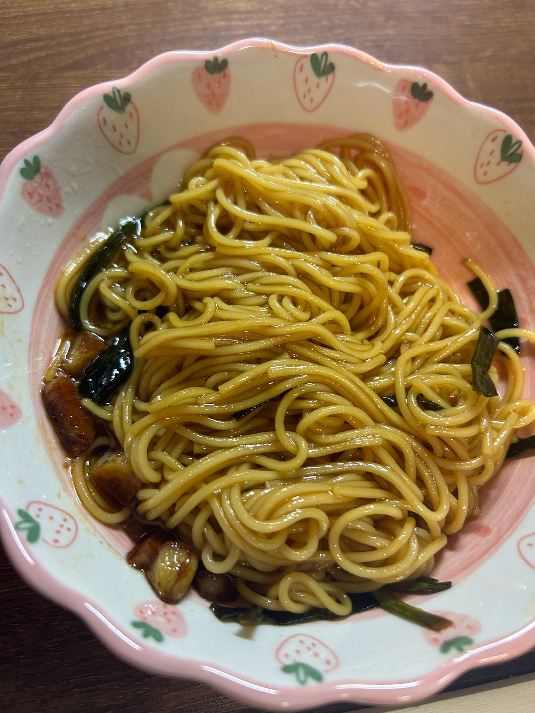 10分钟搞定的一碗葱油拌面