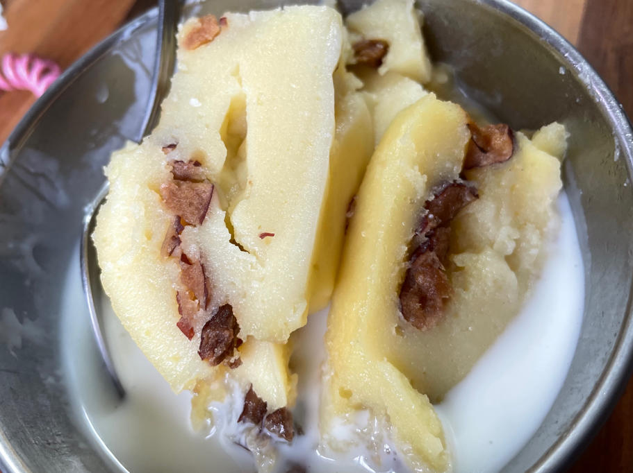 酸奶糯米糕❗️不用打发，香甜软糯巨好吃