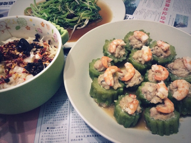 苦瓜酿肉