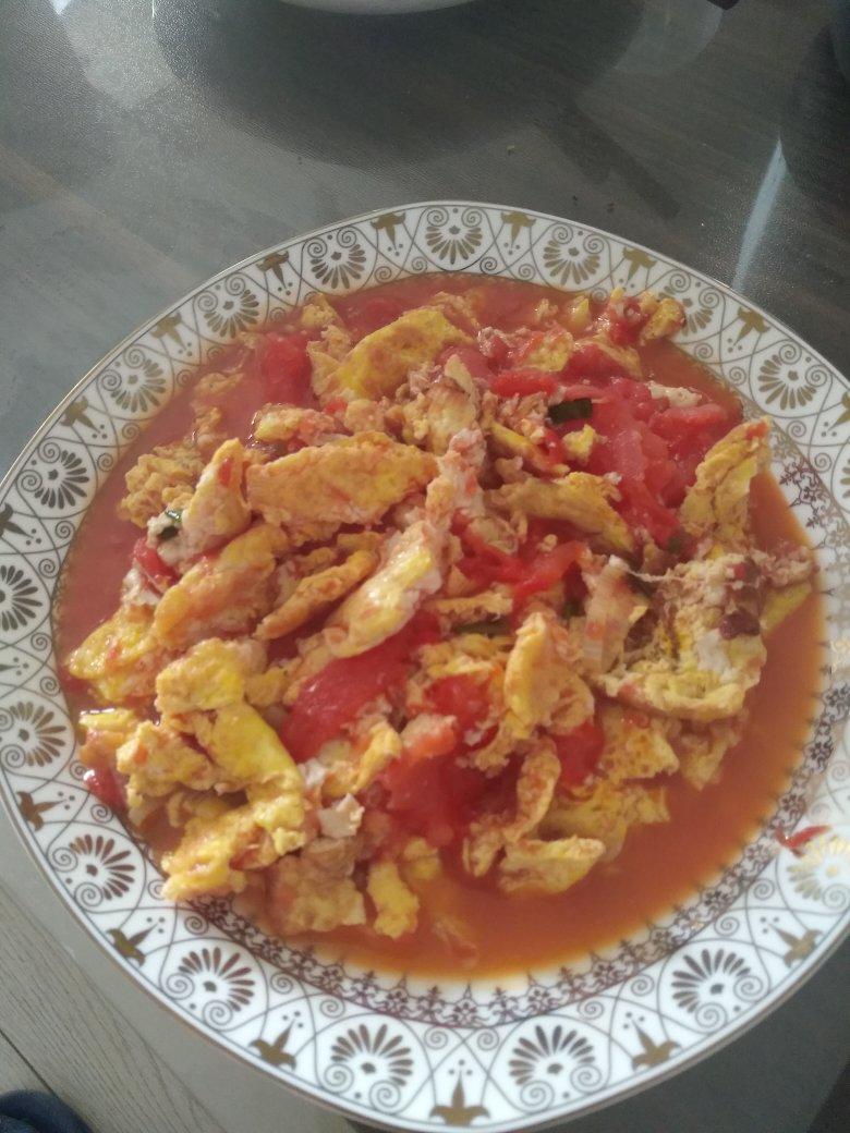 西红柿炒鸡蛋