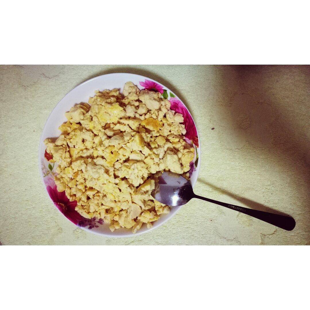 鸡刨豆腐