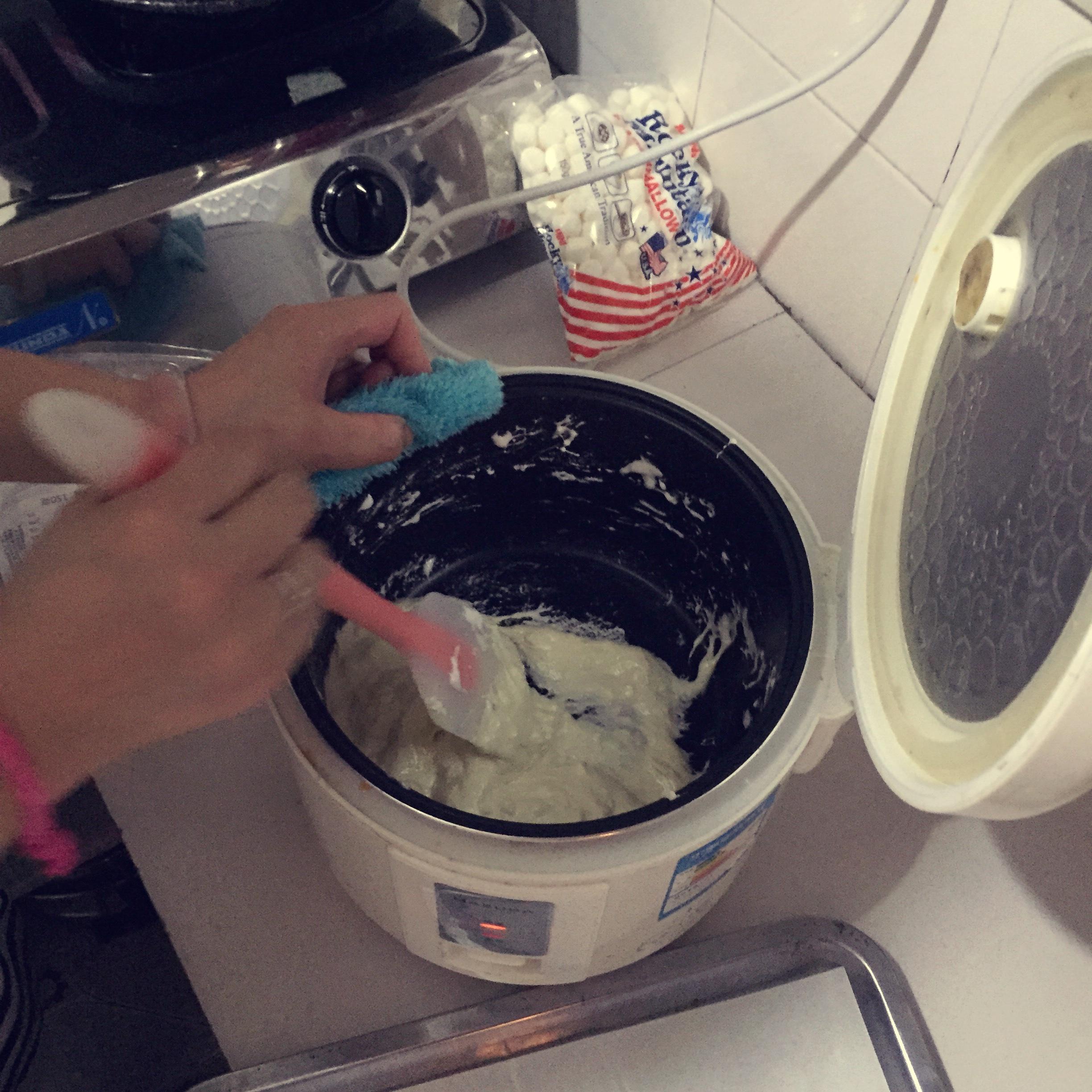 牛轧糖电饭锅版的做法 步骤8