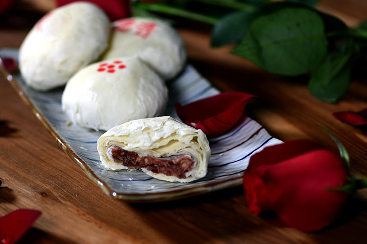 德普烤箱食谱—玫瑰花饼的做法