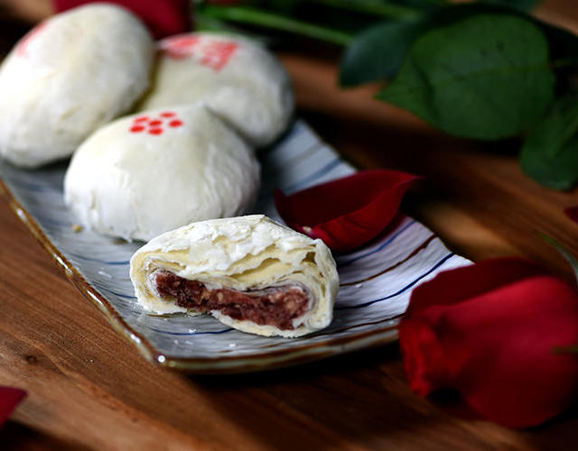 德普烤箱食谱—玫瑰花饼的做法