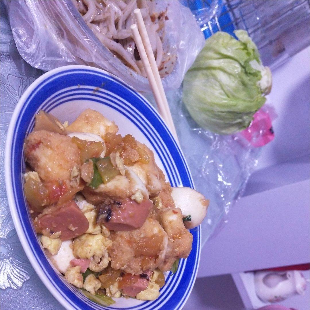 炒馒头 炒馍馍