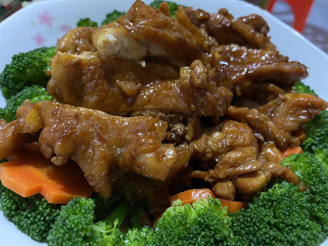 照烧鸡腿饭