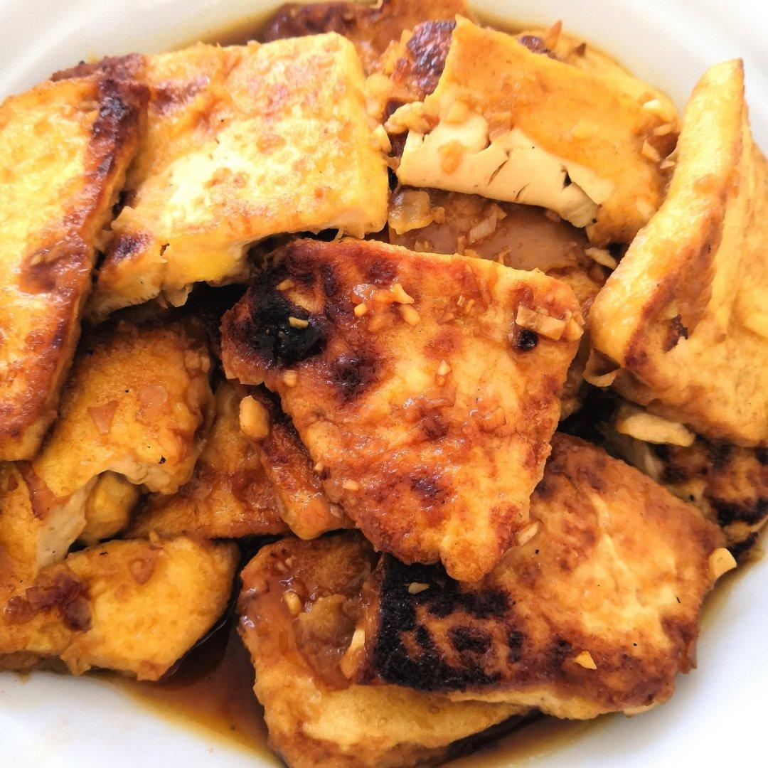 无敌好吃的香煎豆腐