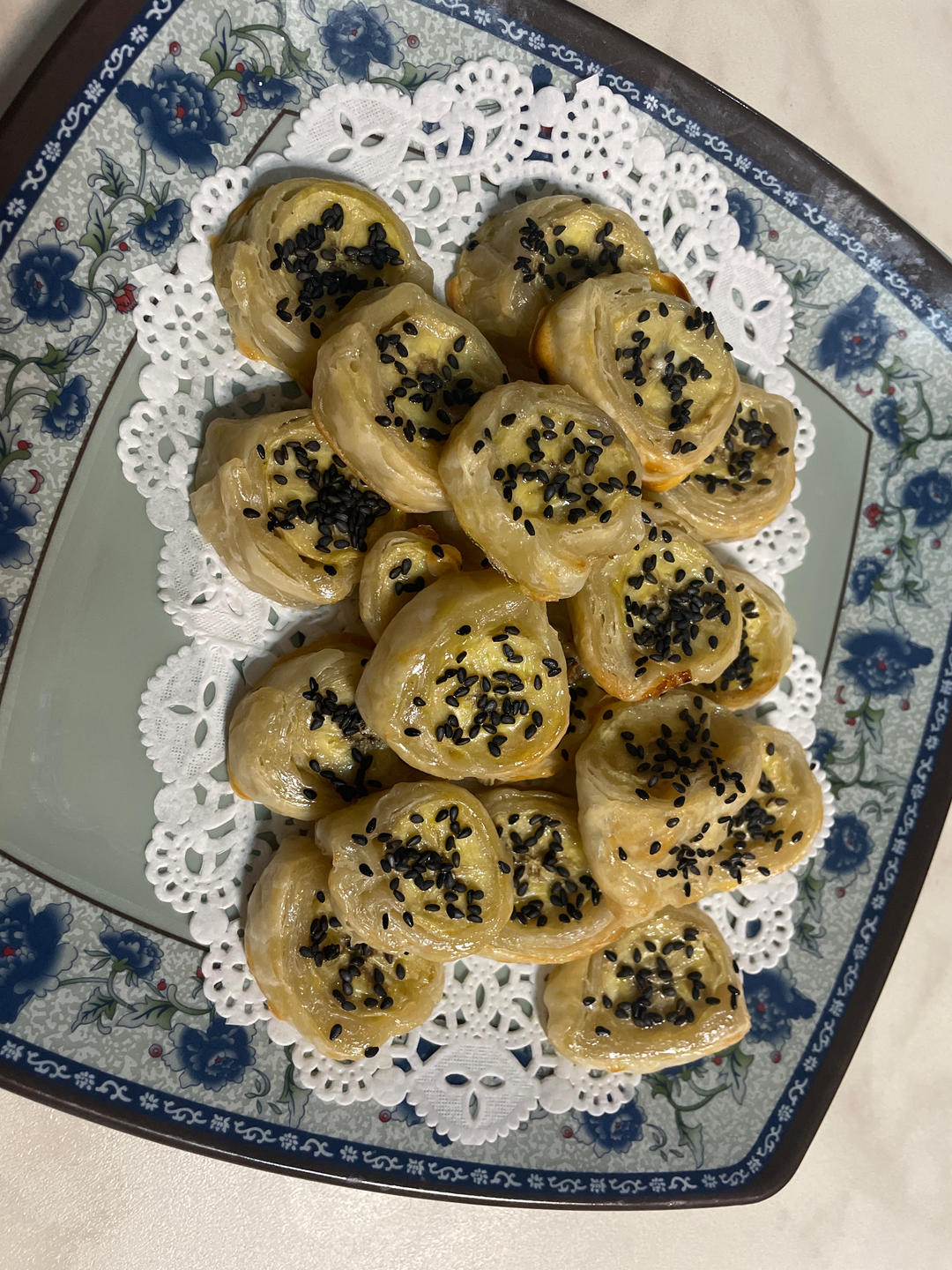 手抓饼香蕉酥