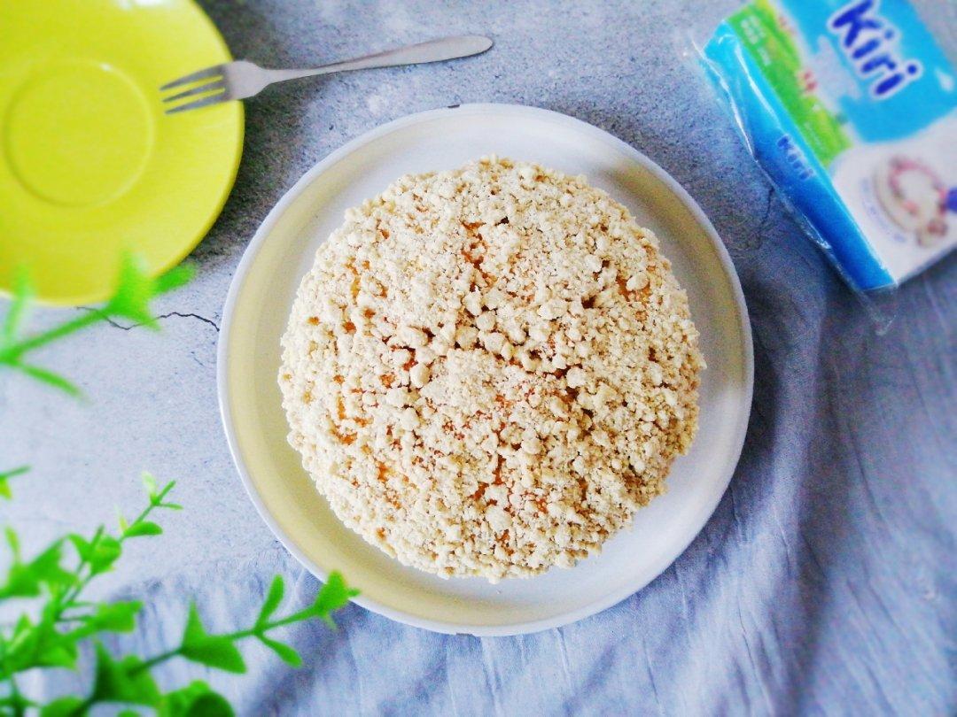 小嶋老师的「小酥粒苹果芝士蛋糕」