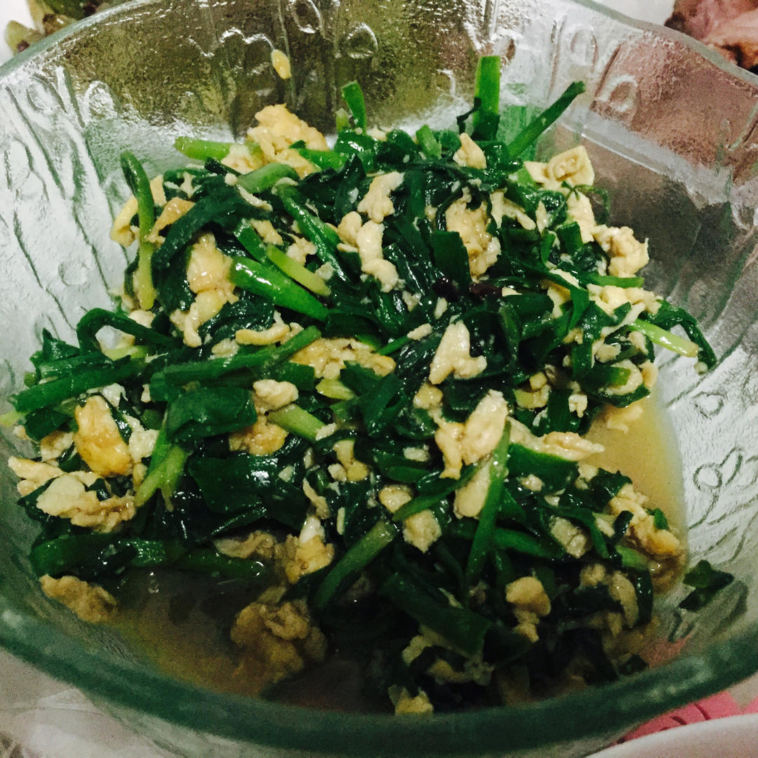 韭菜炒鸡蛋