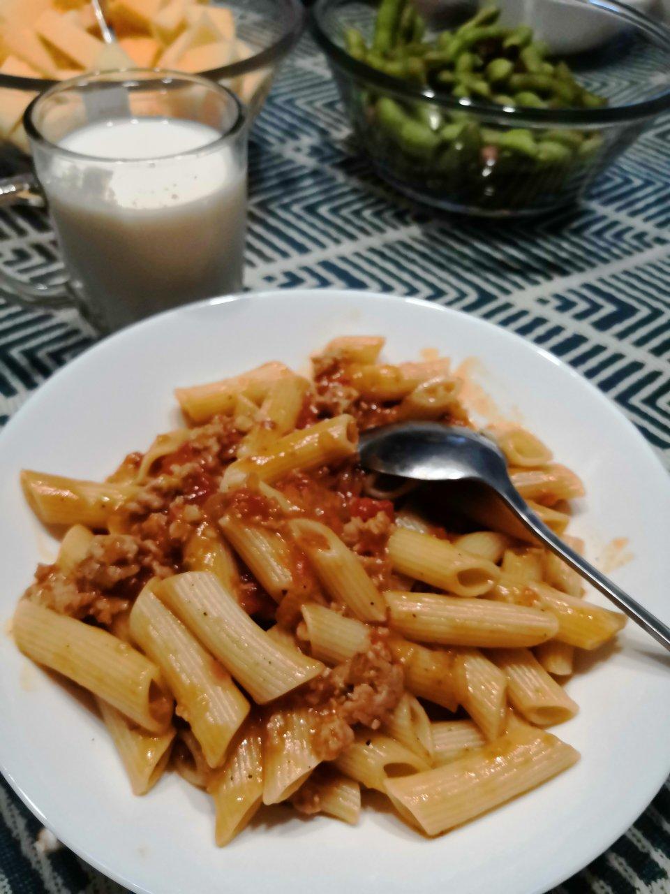 番茄肉酱意面