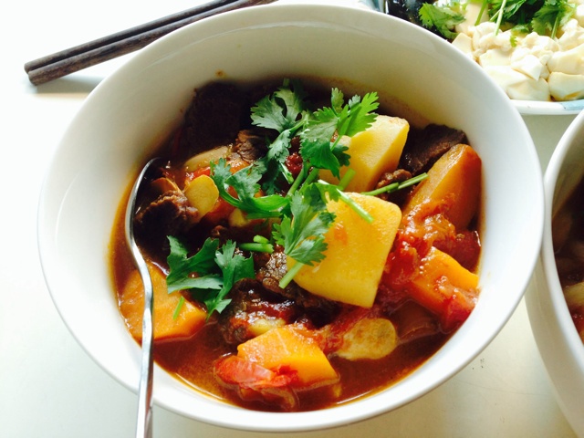 番茄牛肉汤